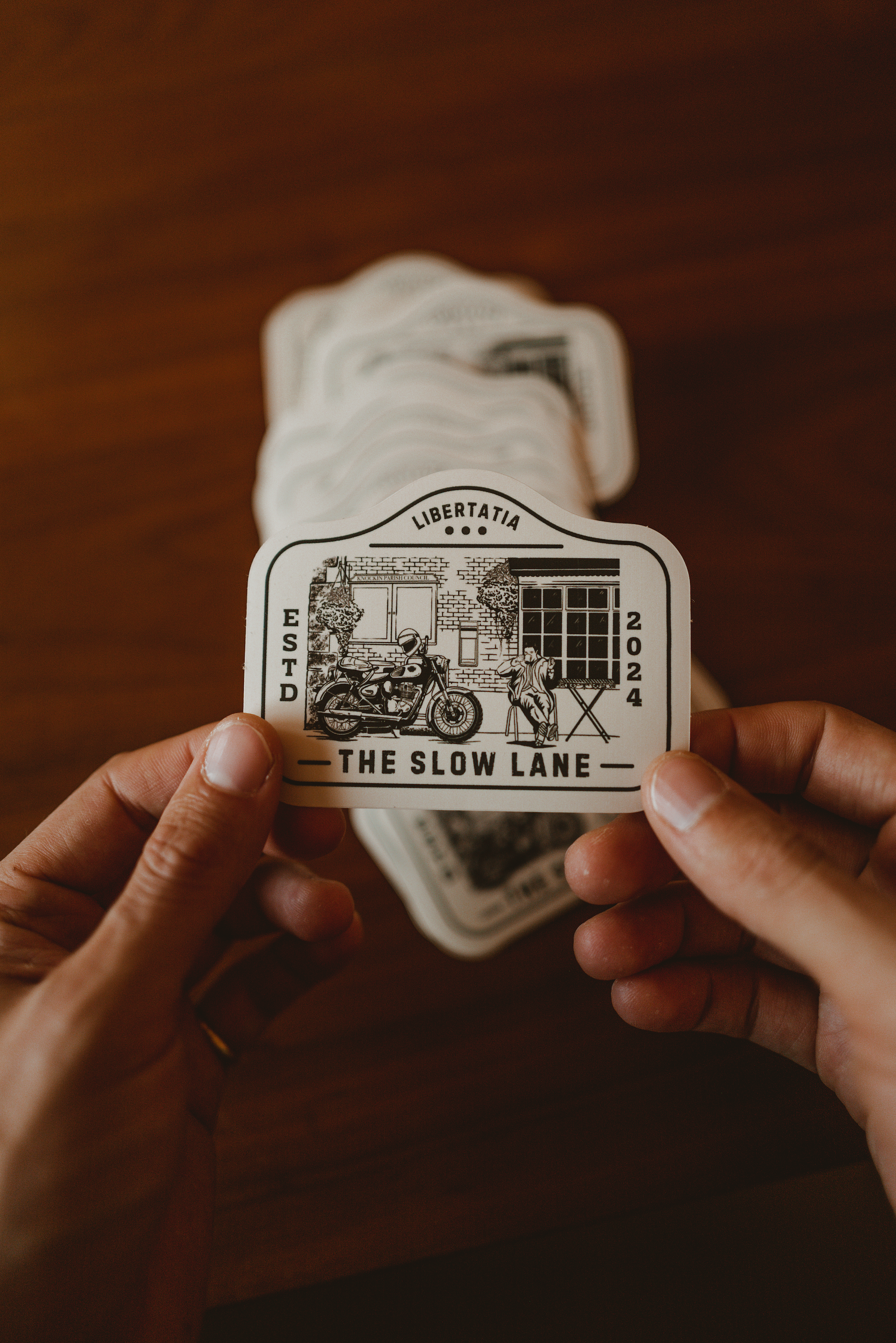 THE SLOW LANE | STICKER NO 2