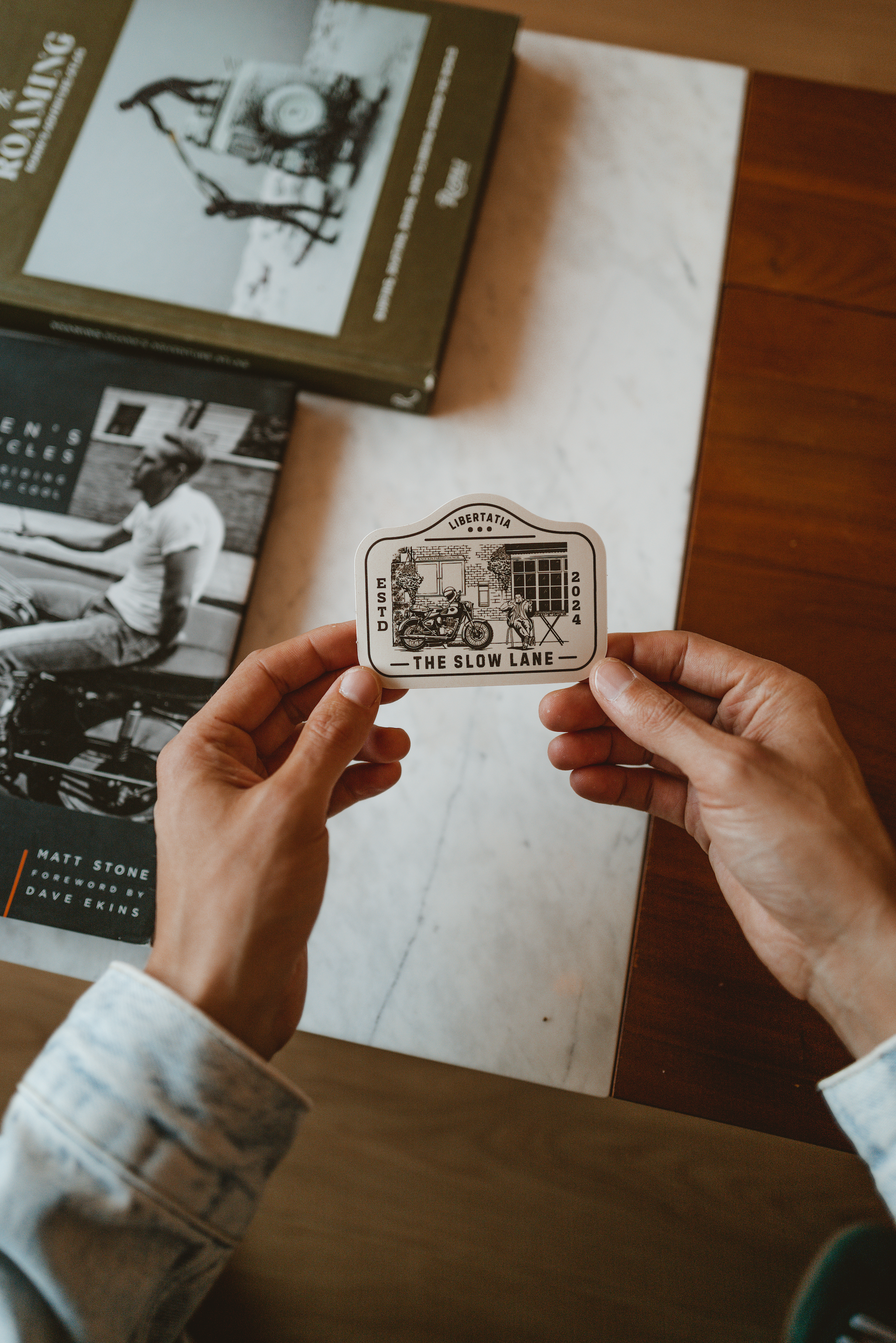 THE SLOW LANE | STICKER NO 2