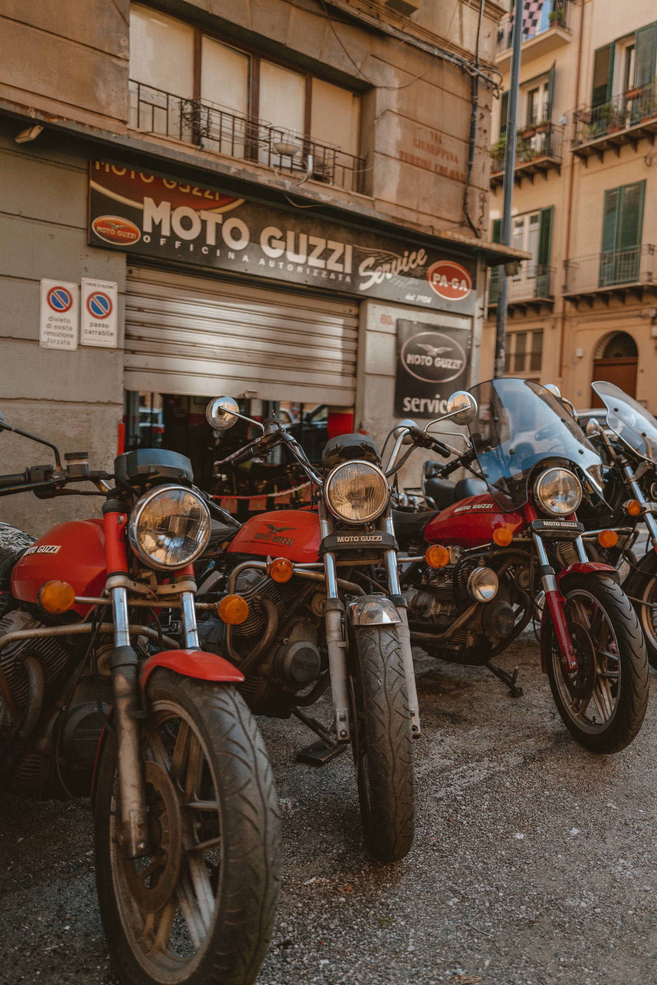 Sicilian Moto Guzzis | Print